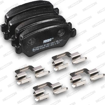 Ferodo FDB1521 - Brake Pad Set, disc brake onlydrive.pro