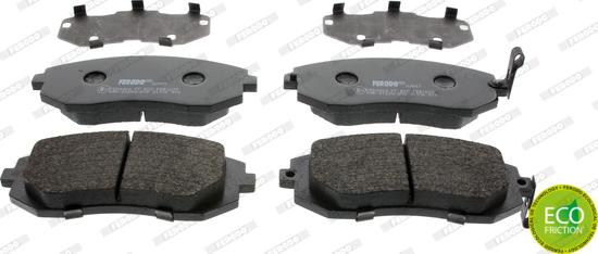 Ferodo FDB1639 - Brake Pad Set, disc brake onlydrive.pro