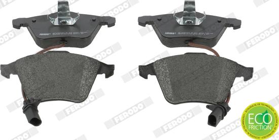 Ferodo FDB1629 - Brake Pad Set, disc brake onlydrive.pro