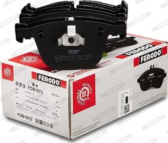 Ferodo FDB1672 - Brake Pad Set, disc brake onlydrive.pro