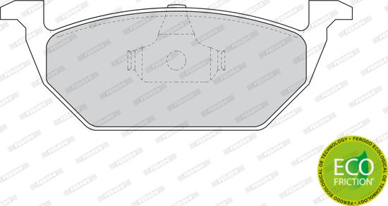 Ferodo FDB1094 - Brake Pad Set, disc brake onlydrive.pro