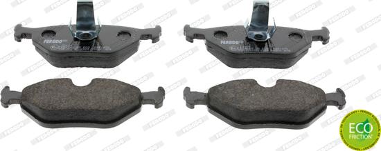 Ferodo FDB1075 - Brake Pad Set, disc brake onlydrive.pro