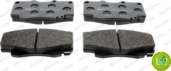 Ferodo FDB1852 - Brake Pad Set, disc brake onlydrive.pro