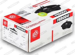 Ferodo FDB1806 - Brake Pad Set, disc brake onlydrive.pro