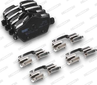 Ferodo FDB1806 - Brake Pad Set, disc brake onlydrive.pro