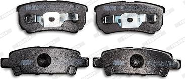 Ferodo FDB1839 - Brake Pad Set, disc brake onlydrive.pro