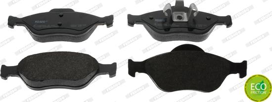 Ferodo FDB1394 - Brake Pad Set, disc brake onlydrive.pro