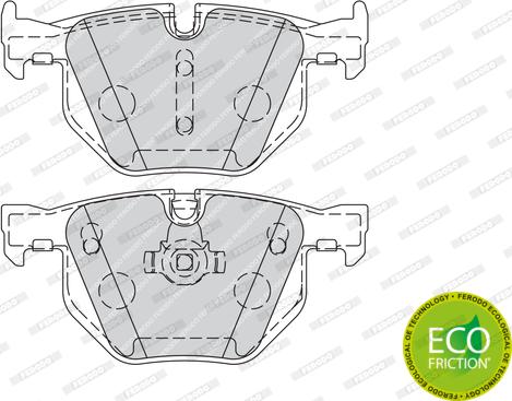 Ferodo FDB1748 - Brake Pad Set, disc brake onlydrive.pro