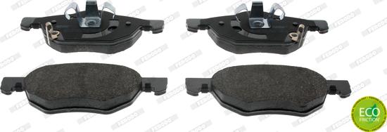 Ferodo FDB1704 - Brake Pad Set, disc brake onlydrive.pro