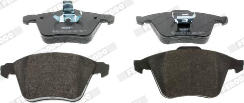 Ferodo FDB1706 - Brake Pad Set, disc brake onlydrive.pro