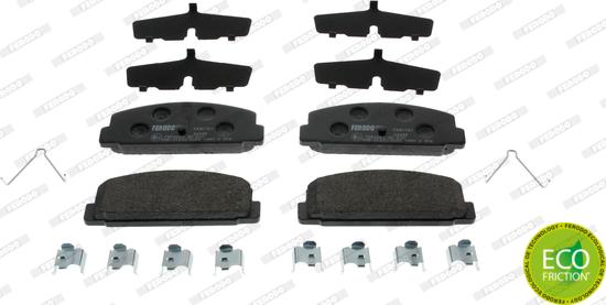 Ferodo FDB1721 - Brake Pad Set, disc brake onlydrive.pro