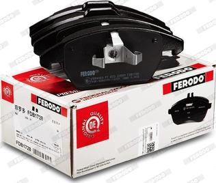 Ferodo FDB1728 - Brake Pad Set, disc brake onlydrive.pro