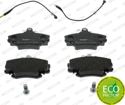 Ferodo FDB845 - Brake Pad Set, disc brake onlydrive.pro