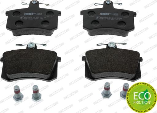 Ferodo FDB222 - Brake Pad Set, disc brake onlydrive.pro