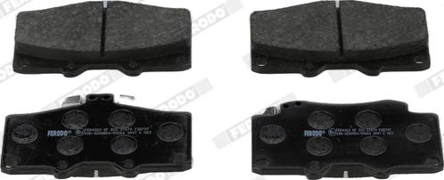 Ferodo FDB797 - Brake Pad Set, disc brake onlydrive.pro