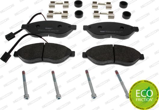 Ferodo FVR1923 - Brake Pad Set, disc brake onlydrive.pro