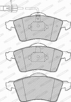 Ferodo FVR1518 - Brake Pad Set, disc brake onlydrive.pro