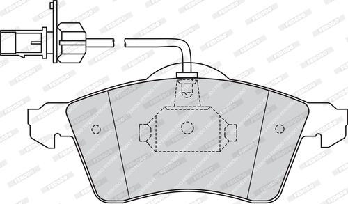 Ferodo FVR1518 - Brake Pad Set, disc brake onlydrive.pro