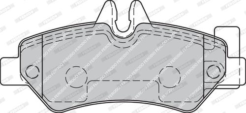 Ferodo FVR1780 - Brake Pad Set, disc brake onlydrive.pro