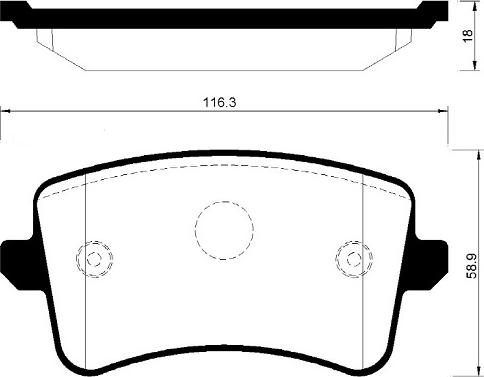 VAG 8K0 698 451 L - Piduriklotsi komplekt,ketaspidur onlydrive.pro