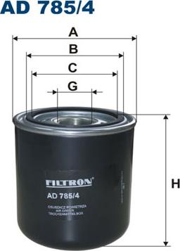 Filtron AD785/4 - Air Dryer Cartridge, compressed-air system onlydrive.pro