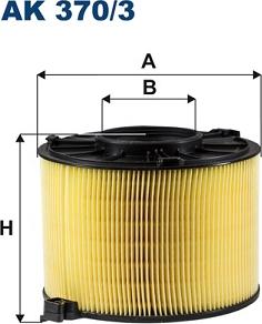 Filtron AK370/3 - Gaisa filtrs onlydrive.pro