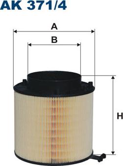 Filtron AK371/4 - Õhufilter onlydrive.pro