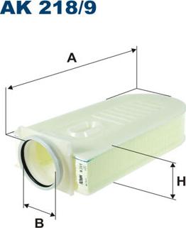 Filtron AK218/9 - Ilmansuodatin onlydrive.pro