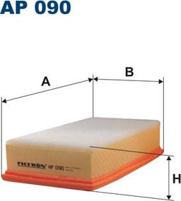 Filtron AP090 - Ilmansuodatin onlydrive.pro