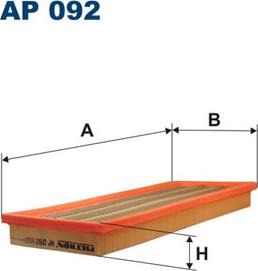 Filtron AP092 - Oro filtras onlydrive.pro