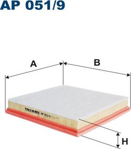 Filtron AP051/9 - Ilmansuodatin onlydrive.pro