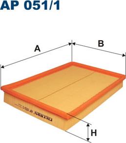 Filtron AP051/1 - Ilmansuodatin onlydrive.pro