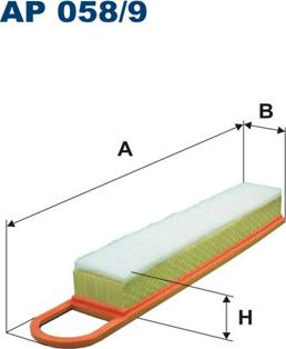 Filtron AP058/9 - Air Filter, engine onlydrive.pro