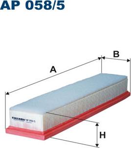 Filtron AP058/5 - Ilmansuodatin onlydrive.pro