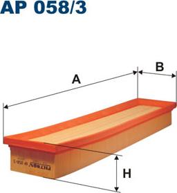 Filtron AP058/3 - Ilmansuodatin onlydrive.pro