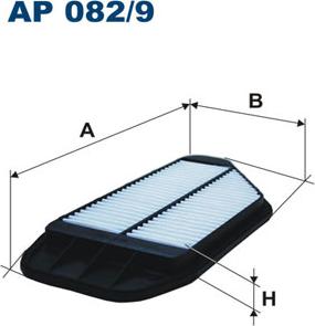 Filtron AP082/9 - Air Filter, engine onlydrive.pro