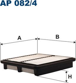 Filtron AP082/4 - Ilmansuodatin onlydrive.pro