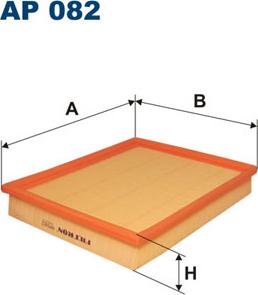 Filtron AP082 - Ilmansuodatin onlydrive.pro