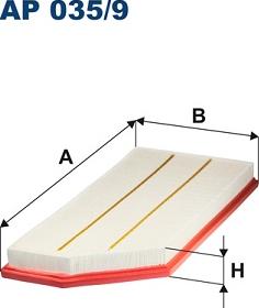 Filtron AP 035/9 - Ilmansuodatin onlydrive.pro