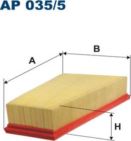 Filtron AP035/5 - Air Filter, engine onlydrive.pro