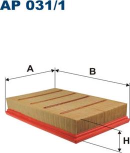 Filtron AP031/1 - Air Filter, engine onlydrive.pro