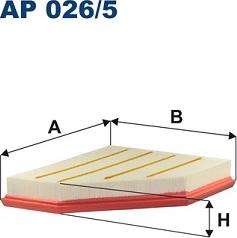 Filtron AP 026/5 - Ilmansuodatin onlydrive.pro