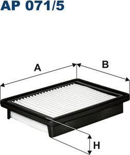 Filtron AP071/5 - Ilmansuodatin onlydrive.pro