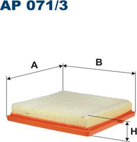 Filtron AP071/3 - Ilmansuodatin onlydrive.pro