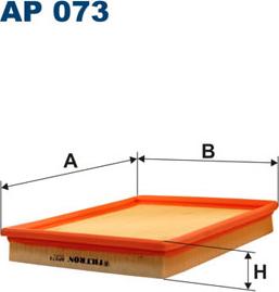 Filtron AP073 - Ilmansuodatin onlydrive.pro