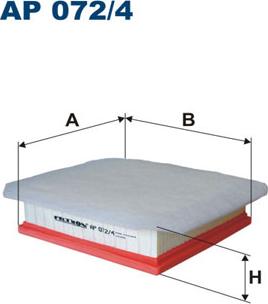 Filtron AP072/4 - Ilmansuodatin onlydrive.pro