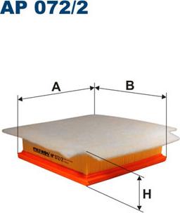 Filtron AP072/2 - Ilmansuodatin onlydrive.pro