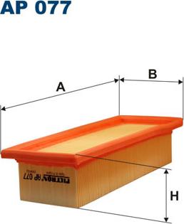 Filtron AP077 - Ilmansuodatin onlydrive.pro