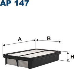 Filtron AP147 - Air Filter, engine onlydrive.pro