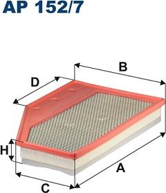 Filtron AP 152/7 - Air Filter, engine onlydrive.pro